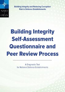 2015 Building Integrity Self Assessment Questionnaire and Peer Review Process A Diagnostic Tool for National Defence Establishments 211x300