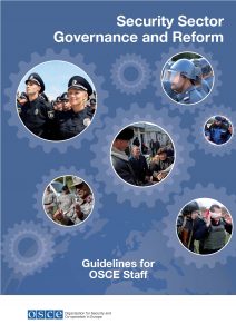 2016 Security Sector Governance and Reform Guidelines for OSCE Staff 212x300