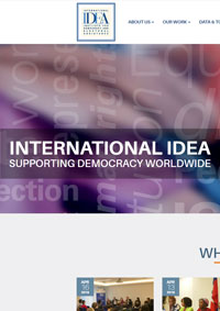 International Institute for Democracy and Electoral Assistance (IDEA)